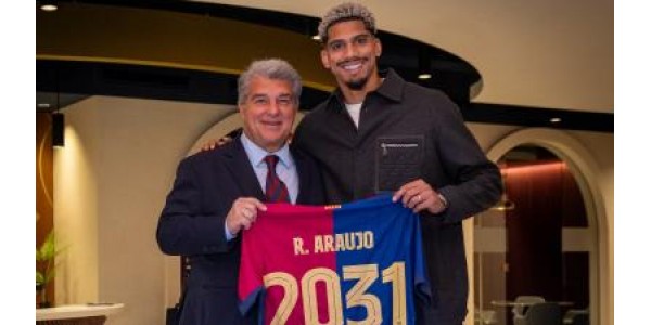 Ronald Araújo erkennt sein eigenes Kraftproblem und verlängert seinen Vertrag mit dem FC Barcelona